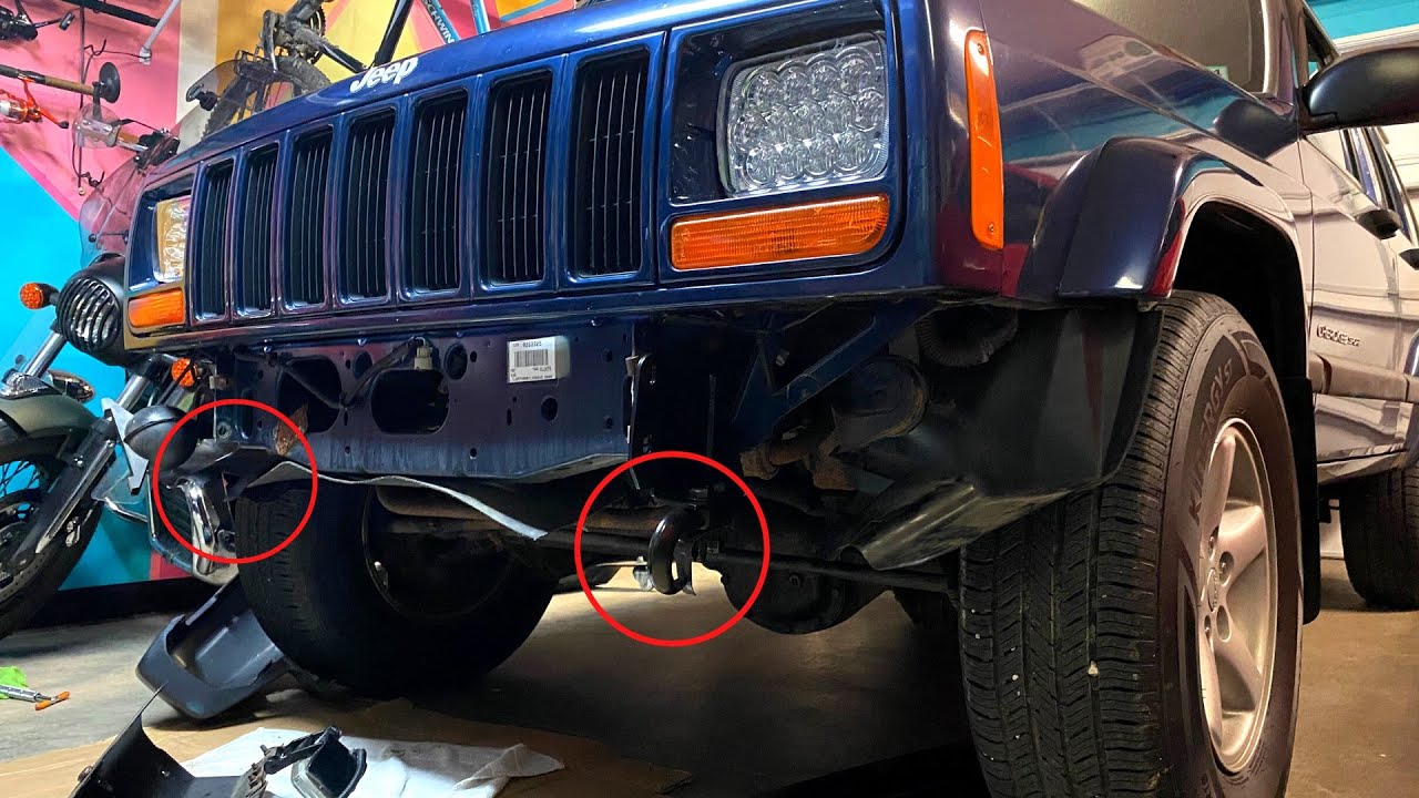 Jeep Cherokee XJ Tow Hook Install