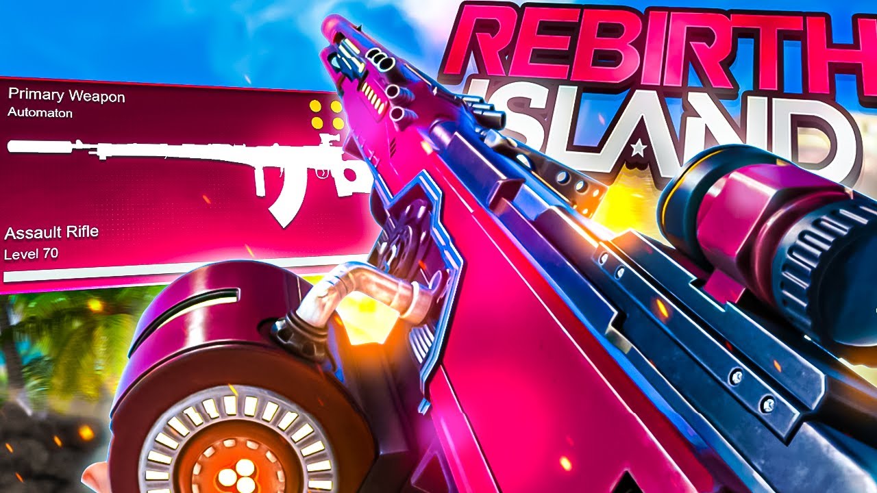USING the NEW AUTOMATON on REBIRTH ISLAND🔥! (Vanguard Warzone)