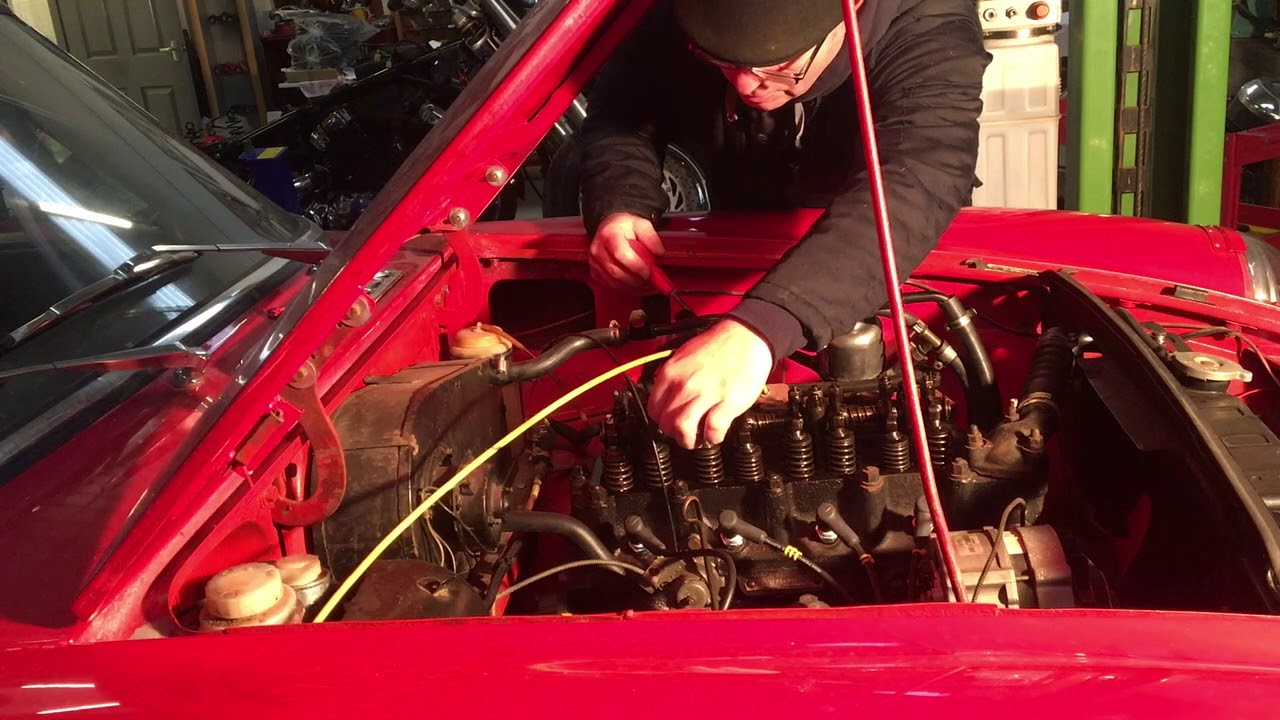 MGB Sebring Rocker Cover valve clearances