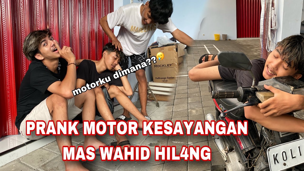 BARU SAJA PUNYA MOTOR, MALAH MENDADAK HILANG !!