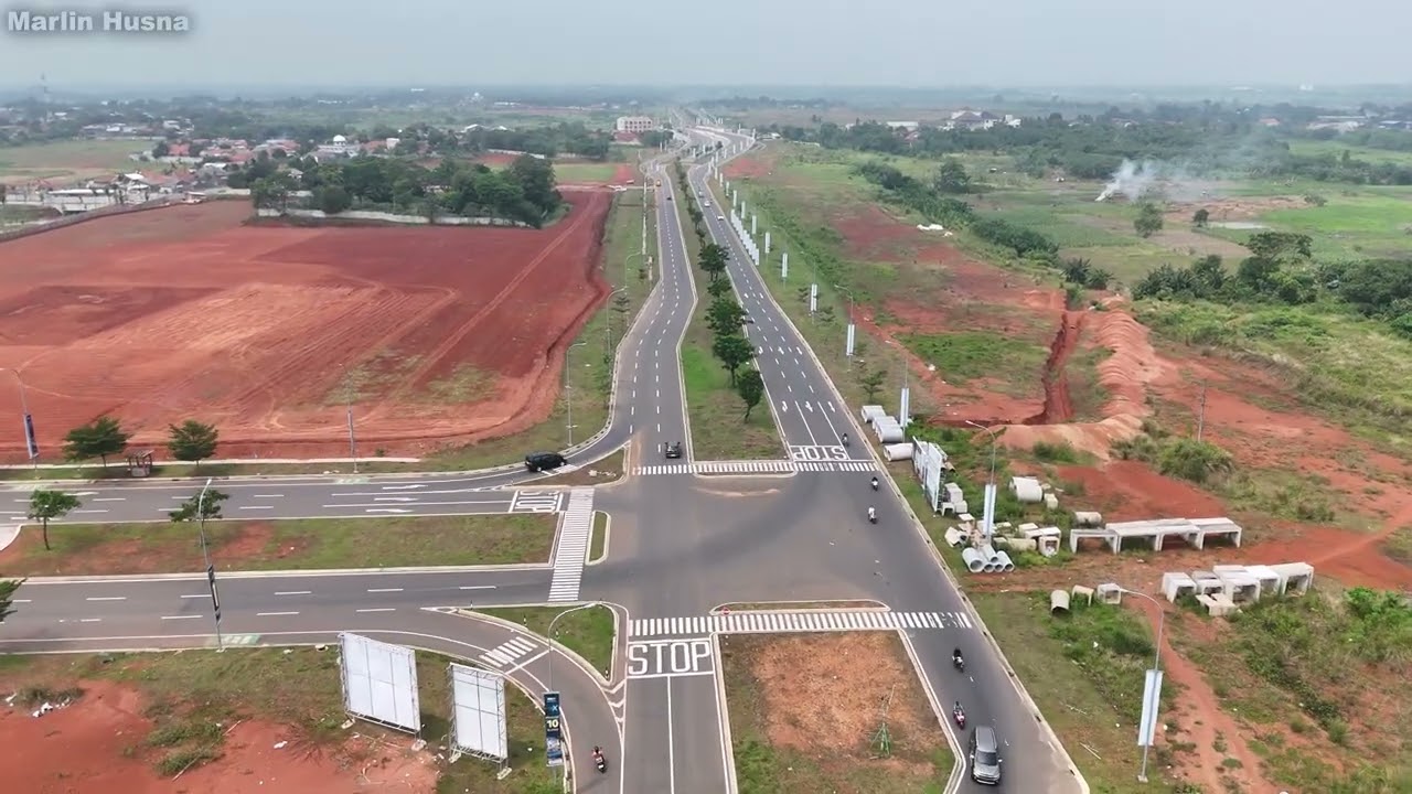 Jalan Baru Gading Serpong Boulevard Dan Jalan Legok Karawaci Mall Eastvara Aeon The Armont Dan Eonna