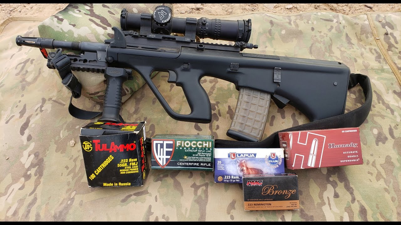 Steyr AUG 55 Grain Shootout - Part 1