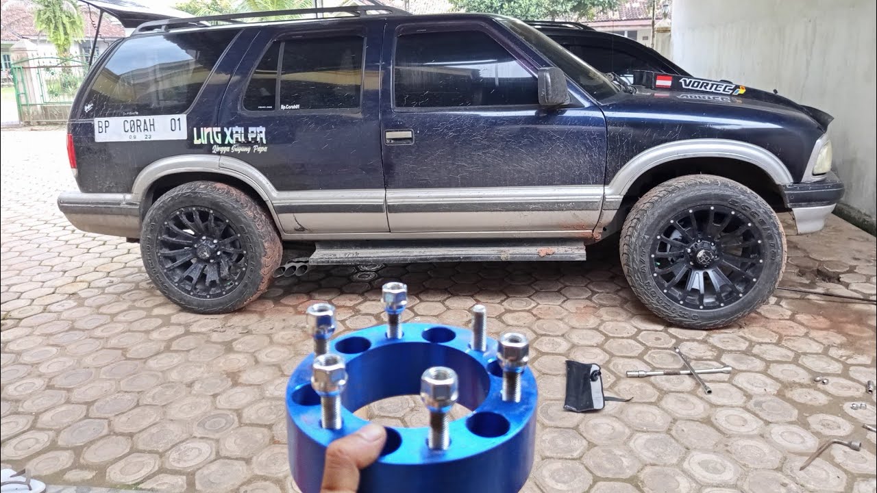 TUTORIAL PASANG ADAPTOR VELG 5 CM OPEL BLAZER