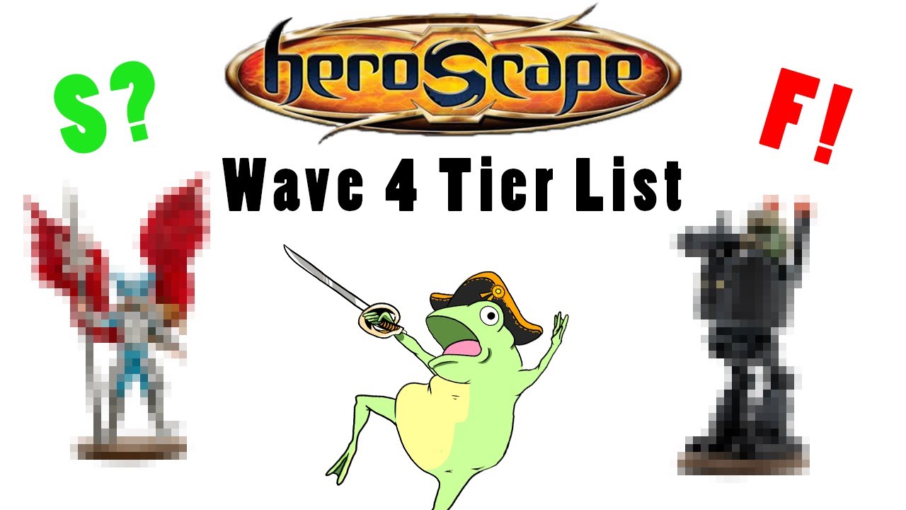 Heroscape Wave 4 Tier List and Review!