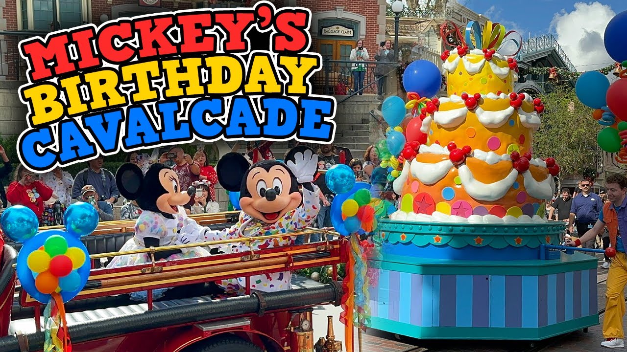 Mickey's 95th Birthday Cavalcade at Disneyland Park