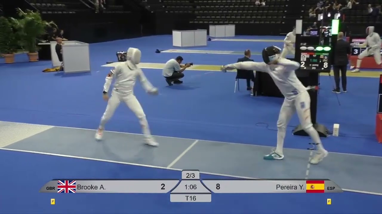 Euro Champs 2024 SME - L16 - Alec Brooke GBR v Yulen Pereira ESP