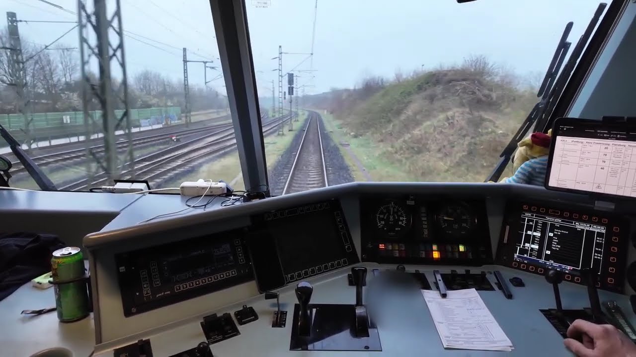 🚆 F&uuml;hrerstandsmitfahrt: Padborg nach Hamburg | Blick auf den F&uuml;hrertisch & Strecke! RDC Deutschland