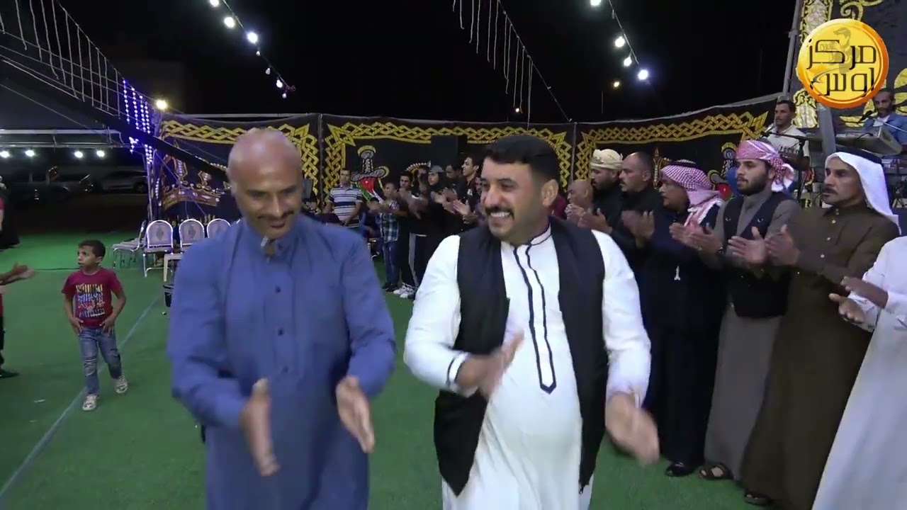افراح ال الشوايكه العريس باسل الشوايكه الفنان رعد الرشايده والفنان احمد القاضي 