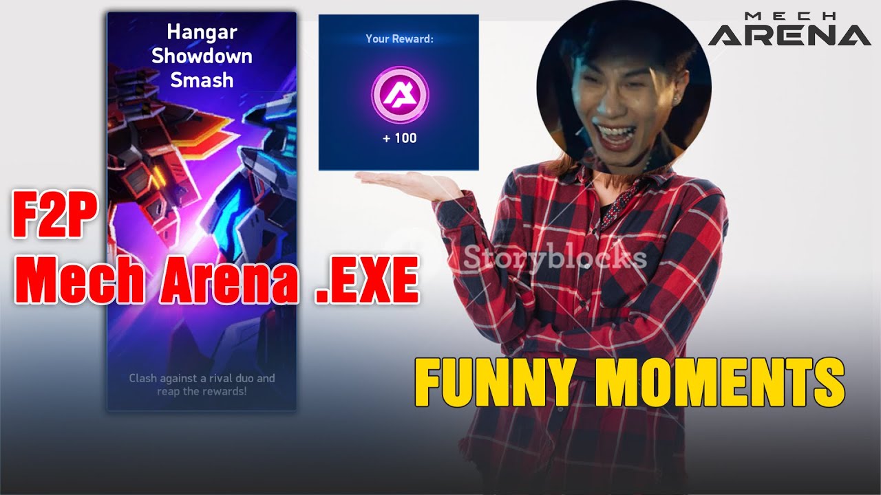 Mech Arena .EXE - Hangar Showdown Smash🤡🤡