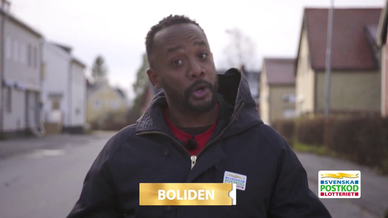 Putte bes&ouml;ker Boden - Postkodlotteriet