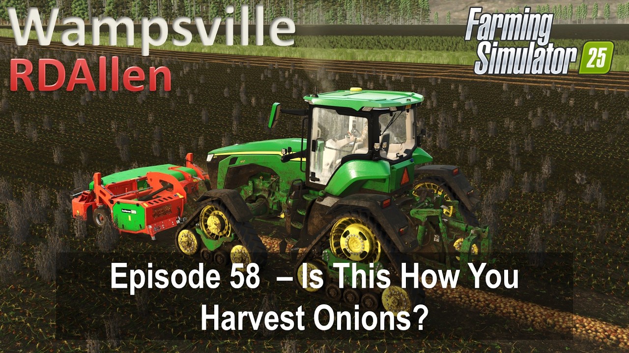 Is This How You Harvest Onions? | E58 Wampsville NY | Farming Simulator 25