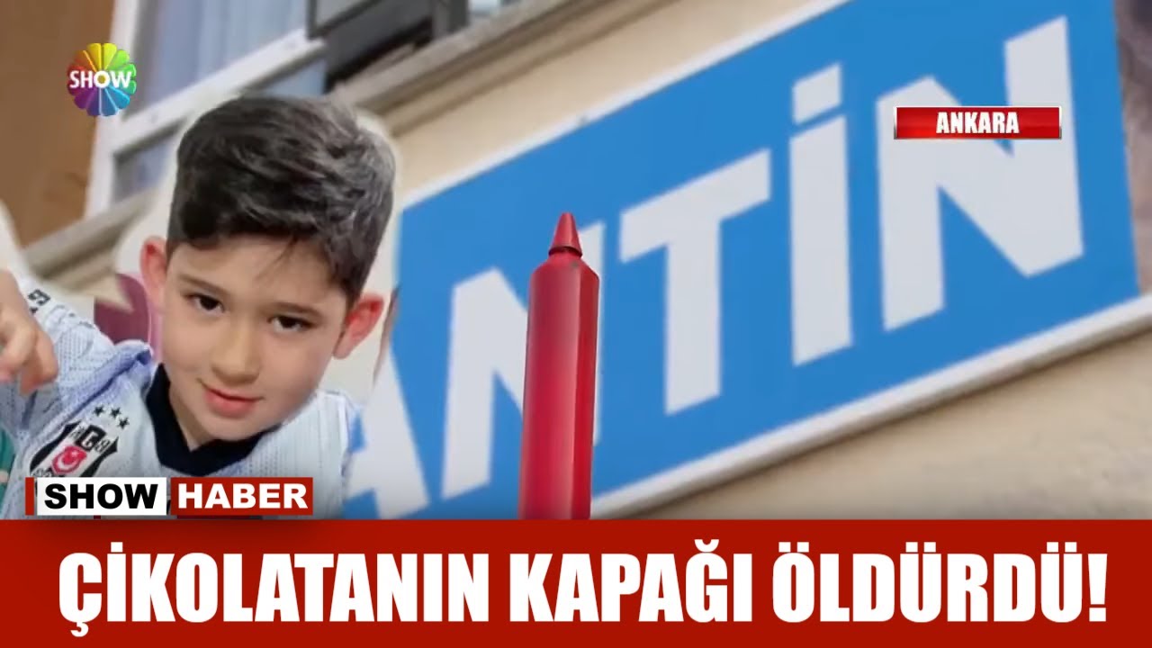 Çikolatanın kapağı öldürdü!