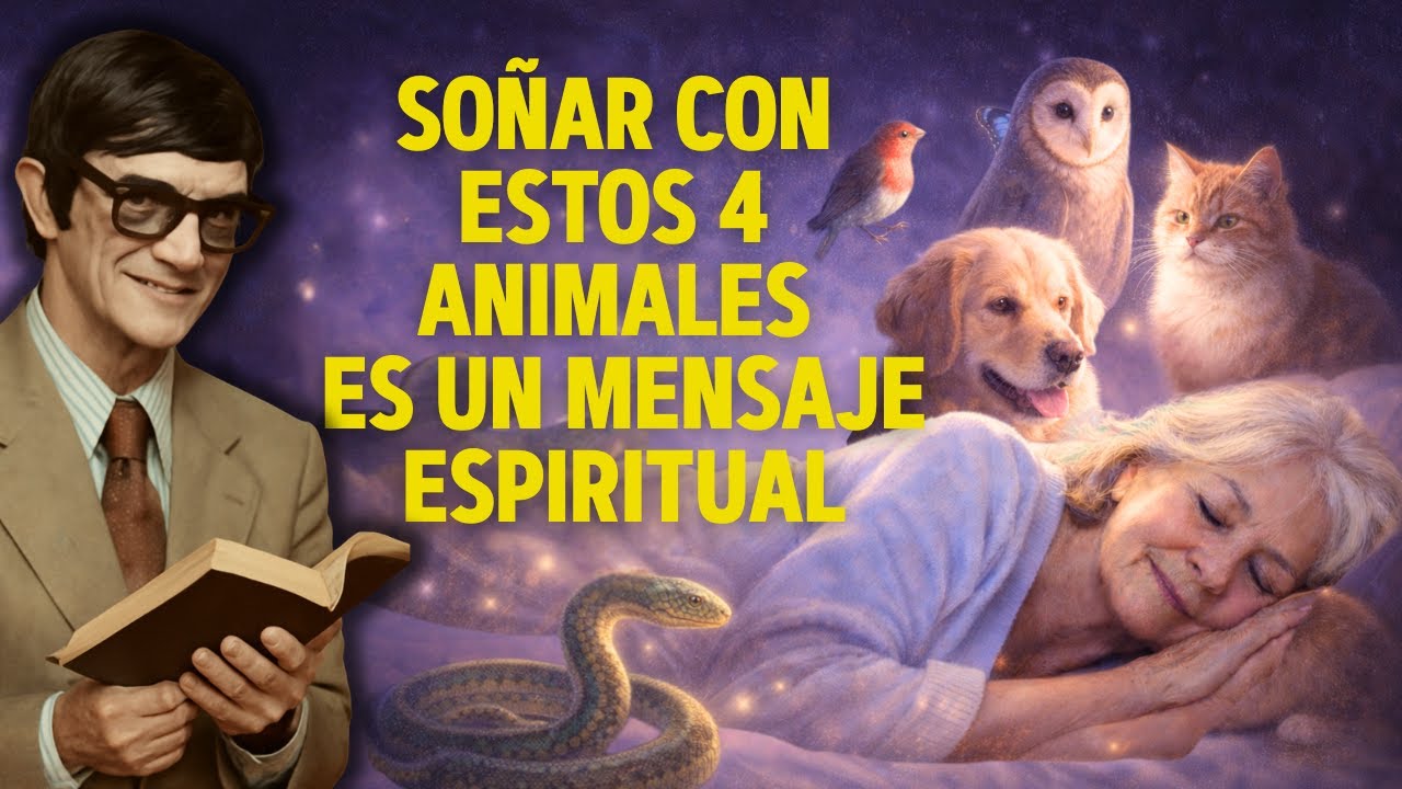 ¿Cuál es el Significado Oculto de Soñar con estos 4 Animales segun CHICO XAVIER?