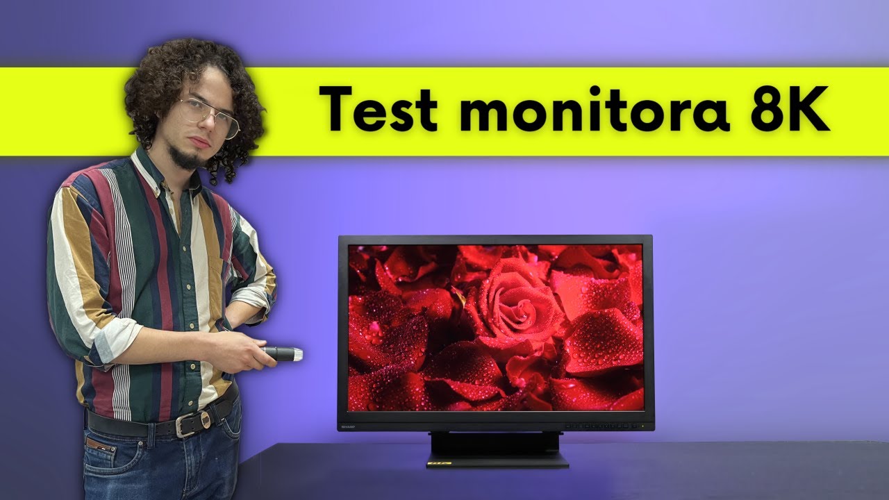 Co potrafi MONITOR za 120.000 zł? | Sharp 8M-B32C1 | 8K