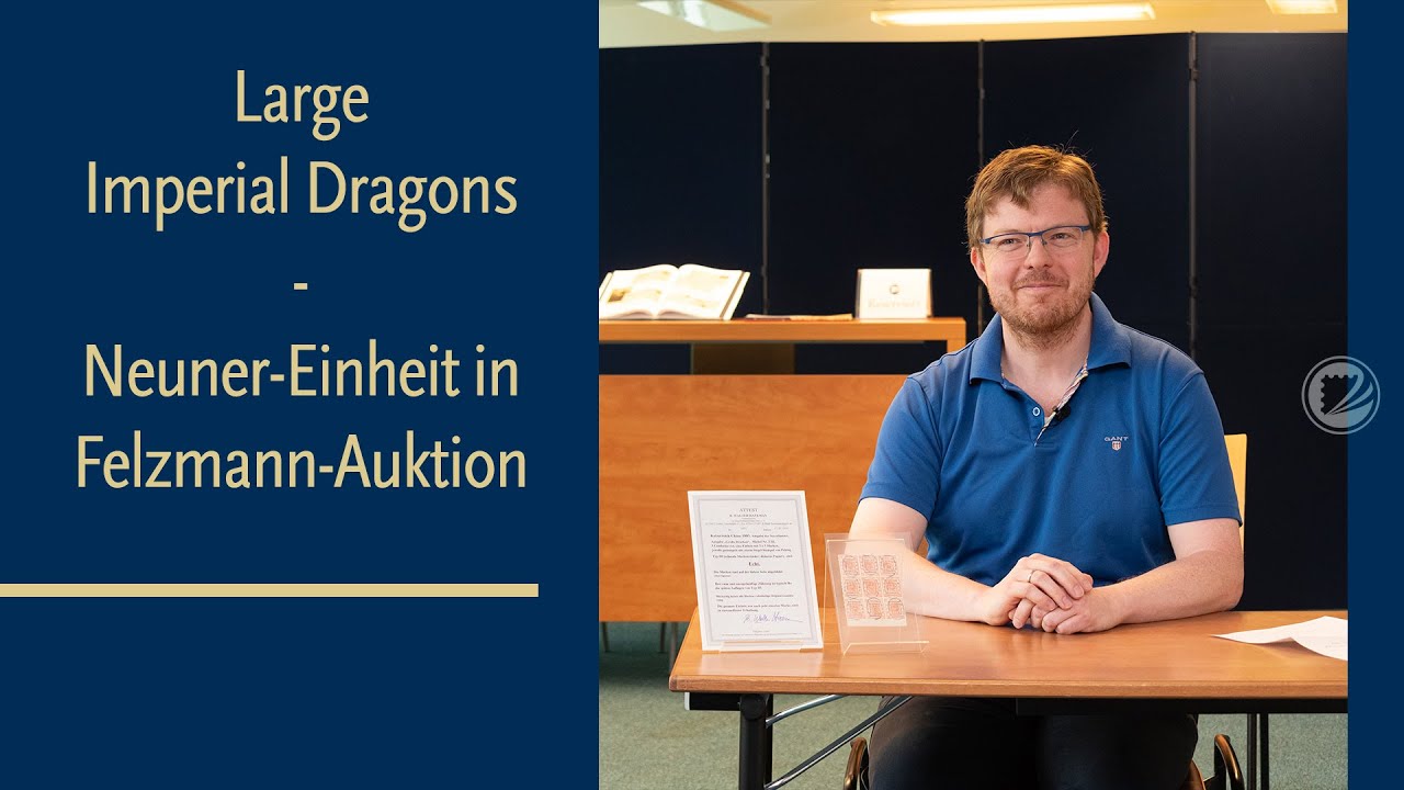 Large Imperial Dragons - Neuner-Einheit in Felzmann-Auktion