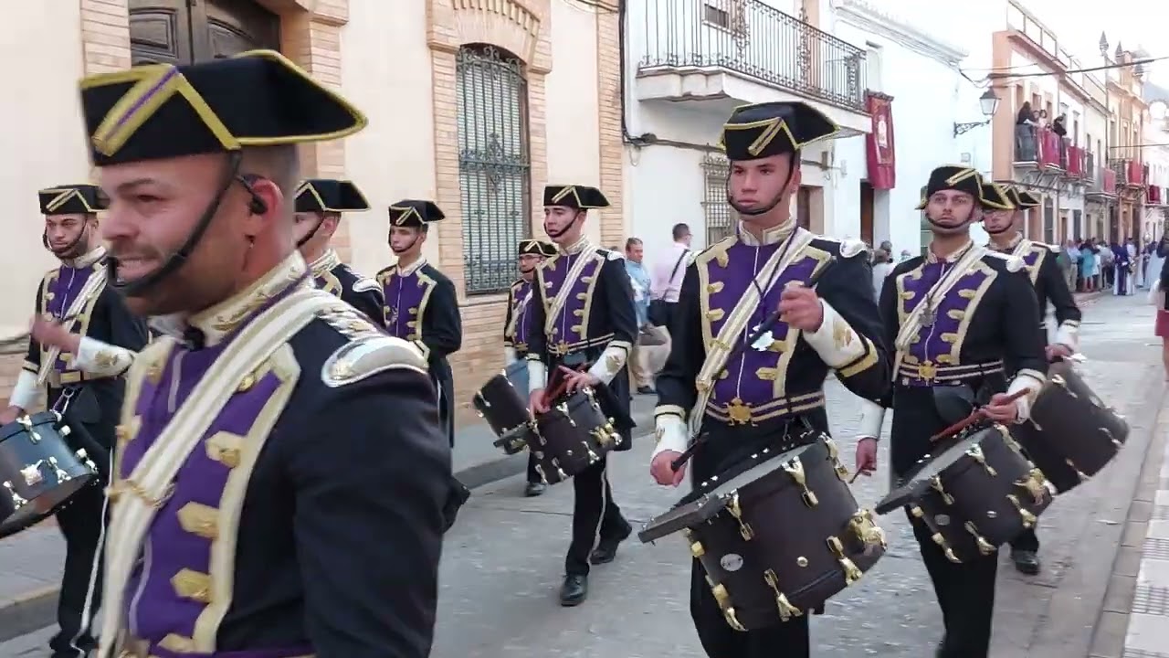 am Ntro padre Jesús Nazareno de la Palma del Condado tras el nazareno de Rociana