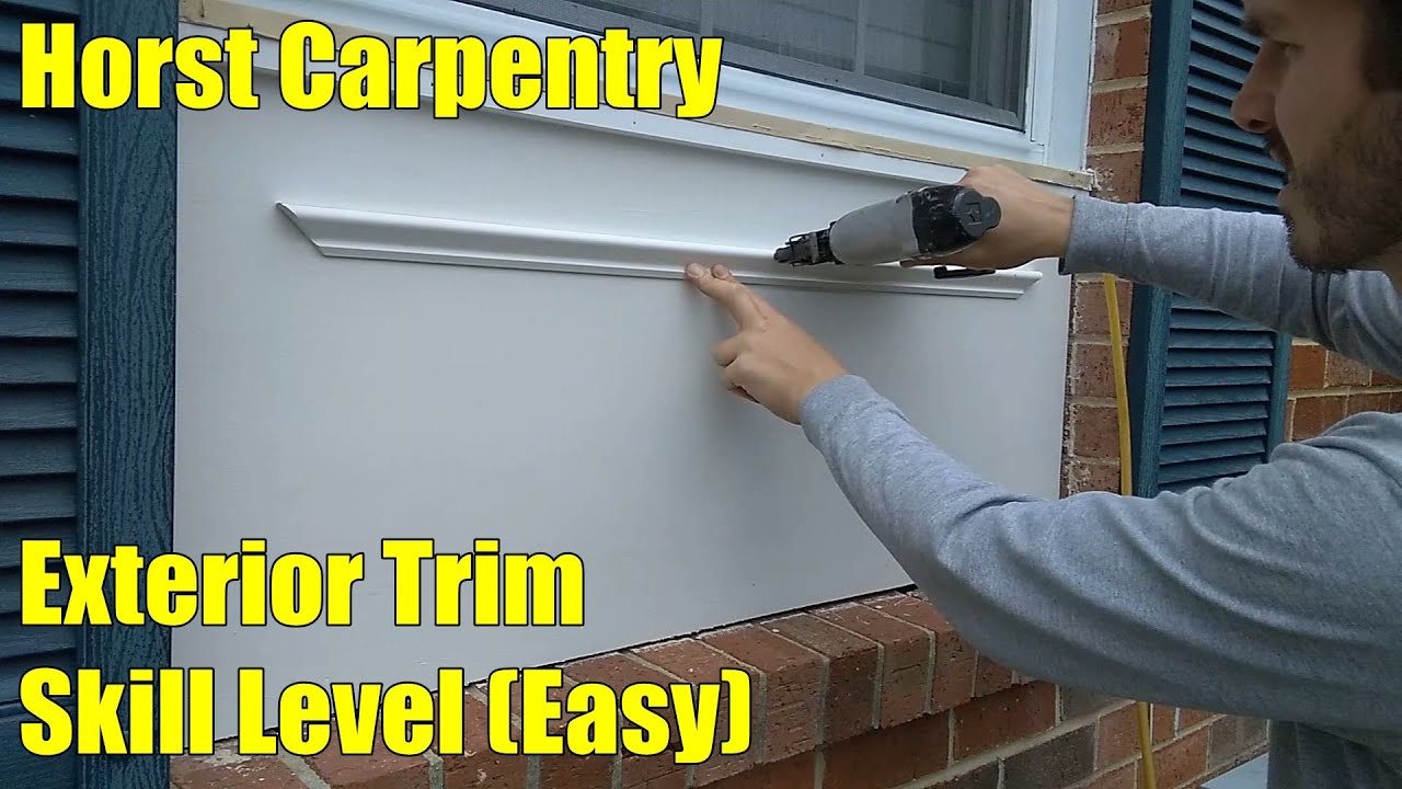 Exterior Trim - Skill Level (Easy)