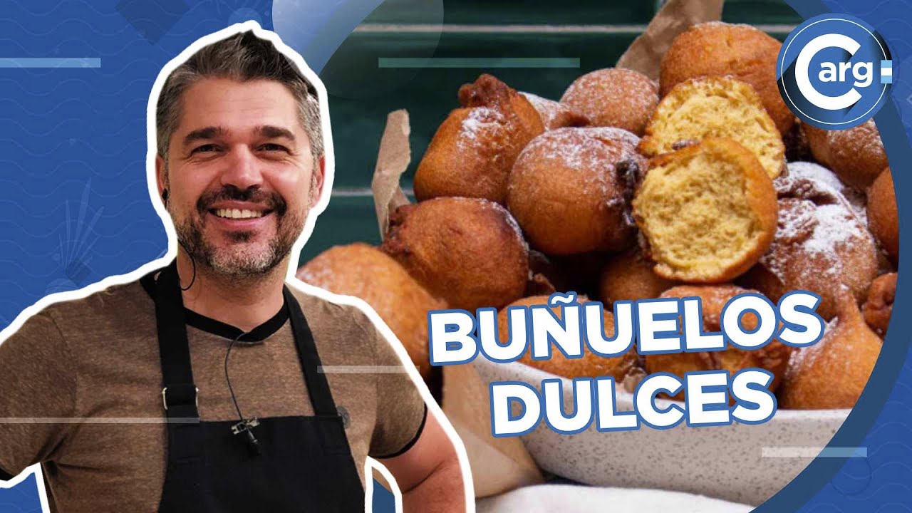 RECETA DE BUÑUELOS DULCES
