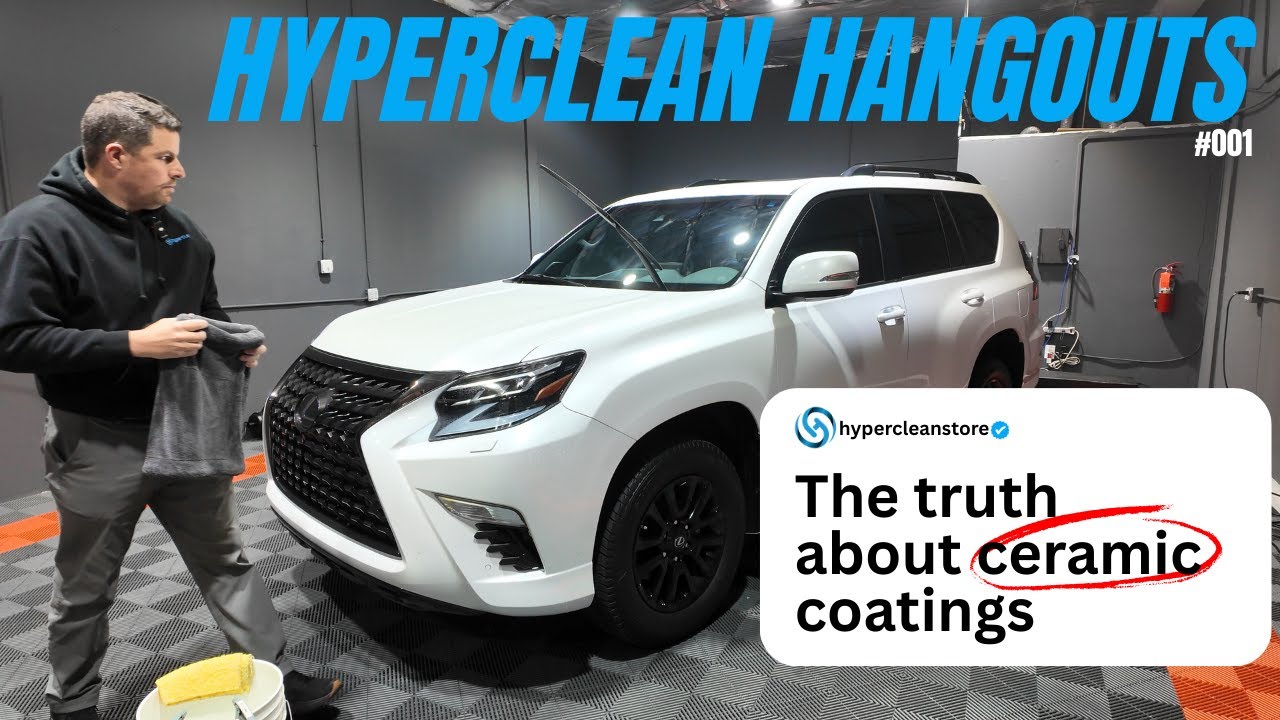 The Truth About Ceramic Coatings (While Rinseless Washing a Car) | hyperCLEAN Hangouts 