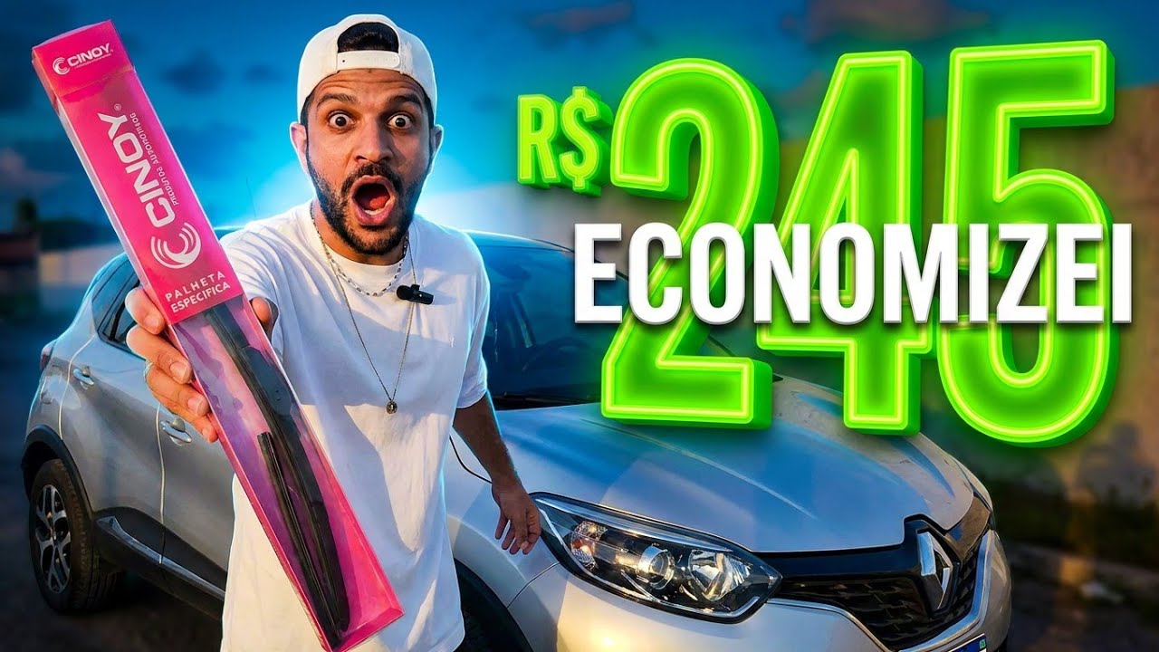 A Loja De Acessórios Para Carro MAIS BARATA DA SHOPEE - Troquei a Palhetas Parabrisa Captur 2020