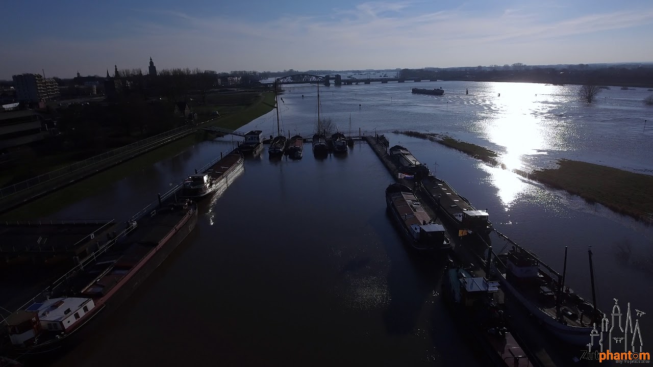 Hoogwater IJssel Zutphen