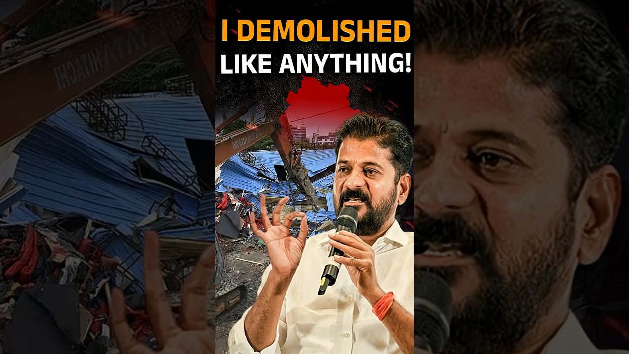 I Demolished Like Anything! revanth reddy | Kranthi  TV