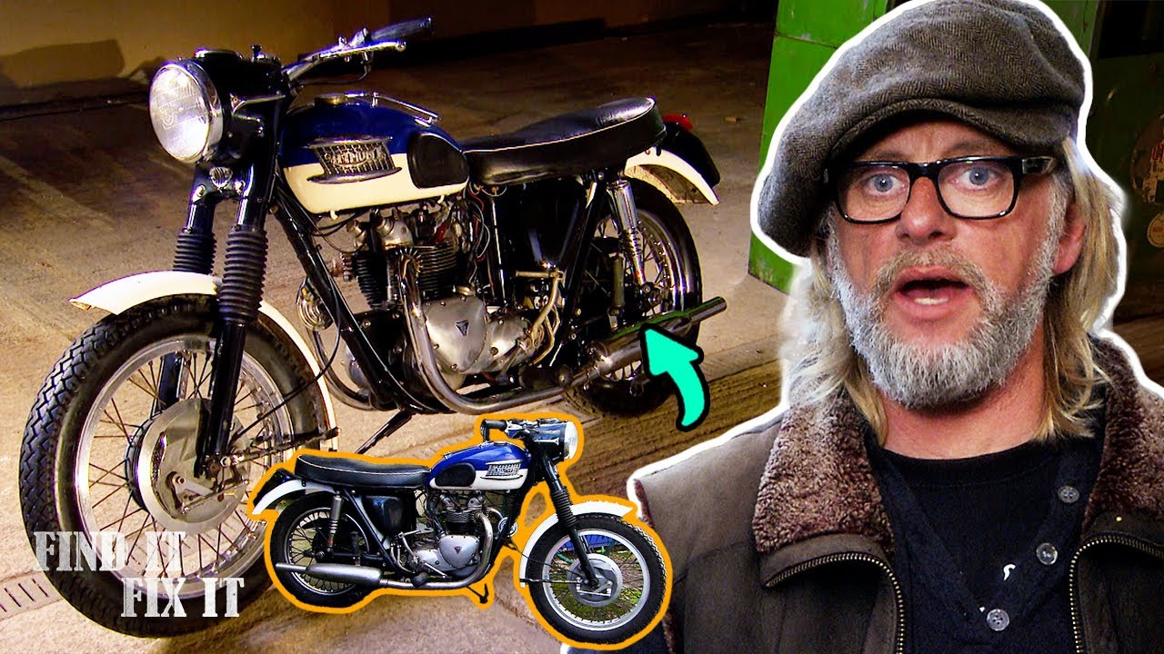 Restoring a 2 Cylinder 500cc Triumph Speed Twin Motorbike | Find It Fix It