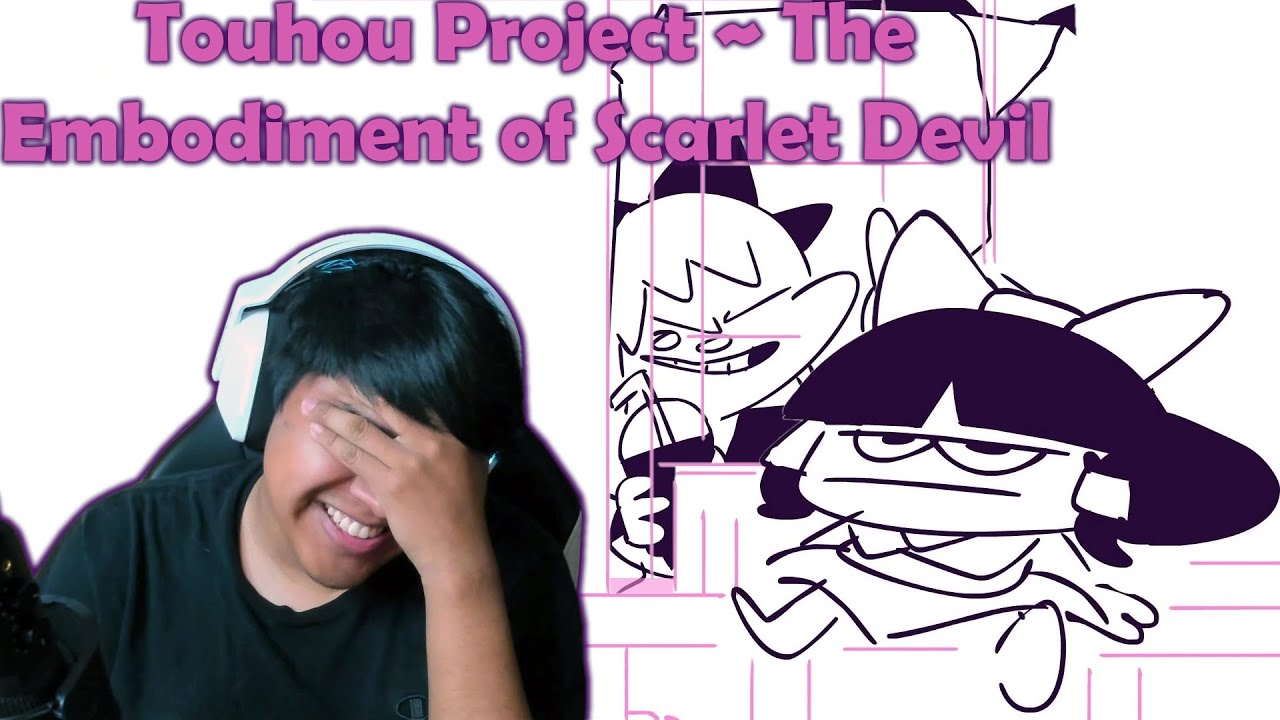 First Time Reacting Touhou Project ~ The Embodiment Of Scarlet Devil
