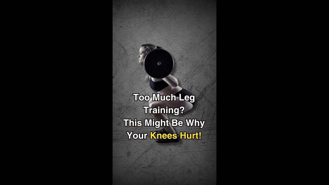 Training legs four times a week? Your knees might disagree! Learn why less is more. 💪 #Reloadpt