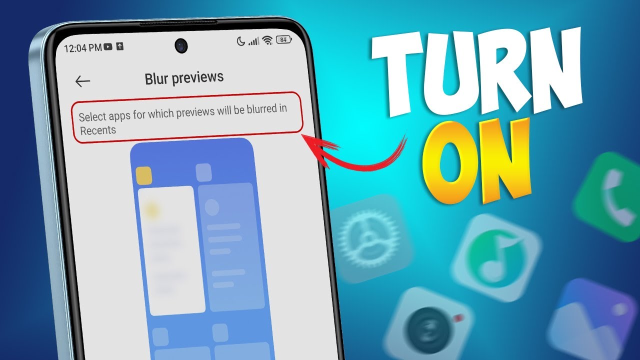 How to Blur App Previews on Recent Apps Screen in Xiaomi Phones | Blur Recent Apps in Redmi
