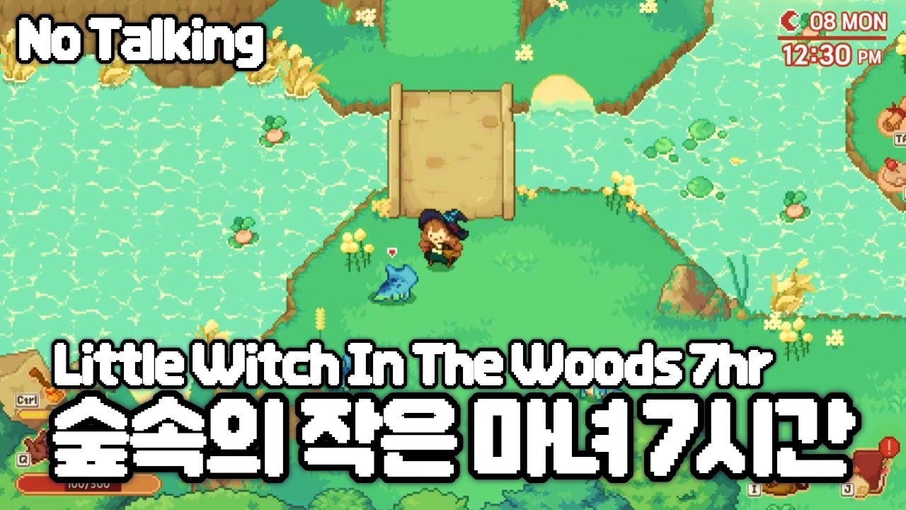 [숲속의 작은 마녀] 자기전에 보기좋은 말없이 숲속의 작은 마녀 7시간 플레이하기 (ASMR, 노코멘트)