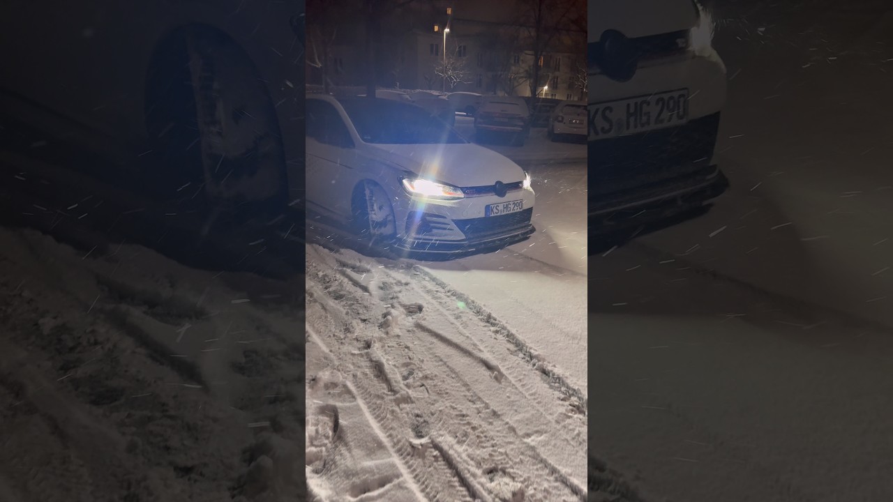 TCR defying the snow 🦁❄️ 