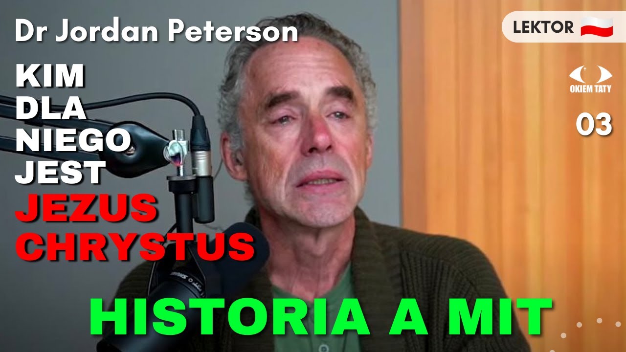 Dr Jordan Peterson płacze m&oacute;wiąc o Chrystusie LEKTOR PL