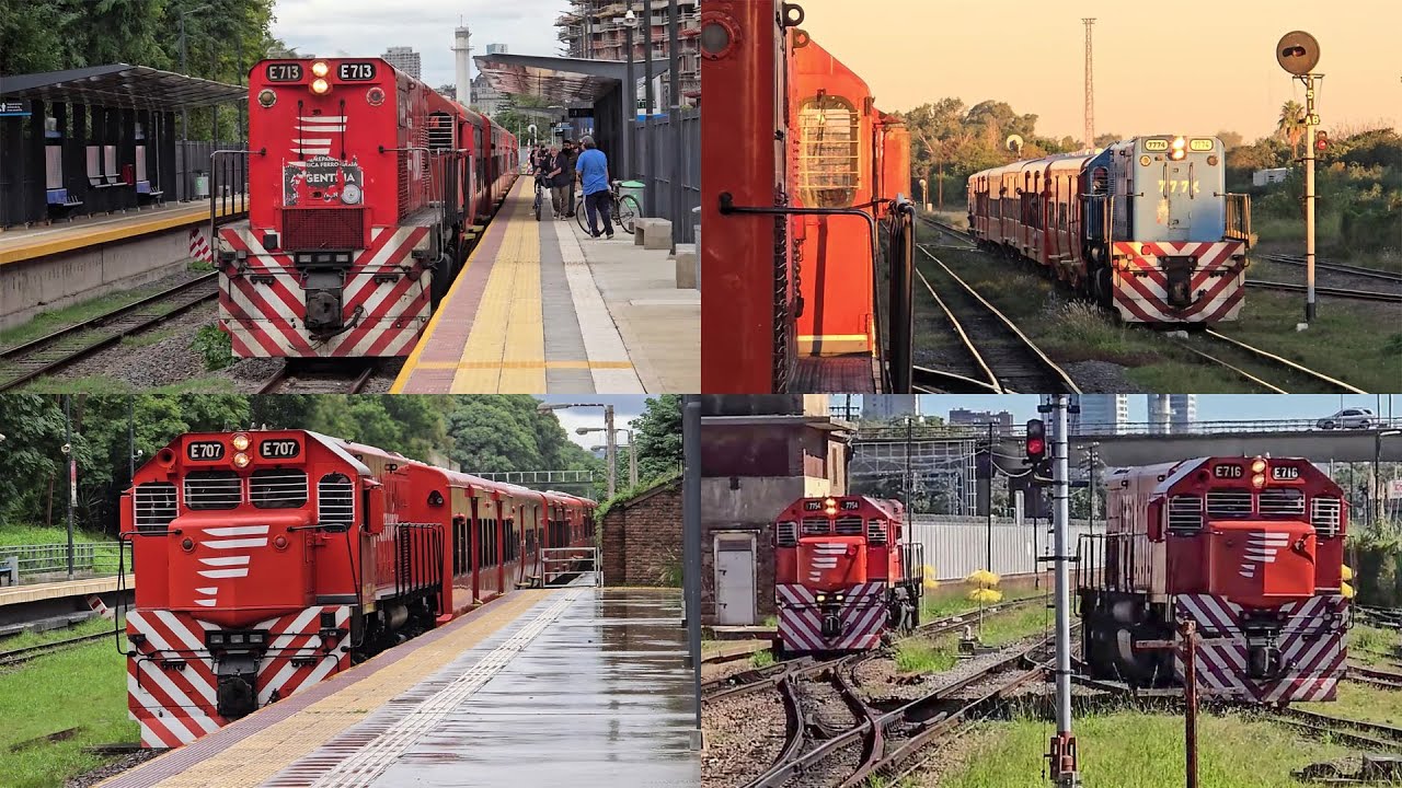 Trenes de Ferrovías Línea Belgrano Norte y sus EMD G22 | Abril 2024
