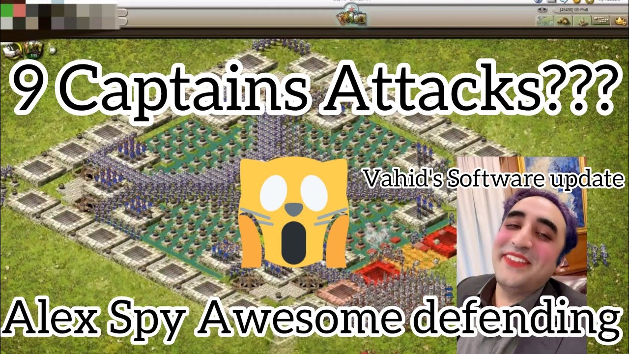 Village still stands after 9 Captains Attack Alex Spy VS H11 Stronghold Kingdoms GC9