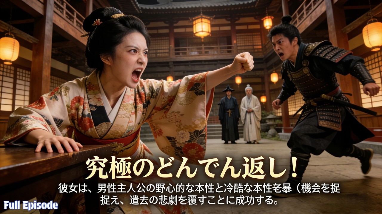 究極のどんでん返し！彼女は、男性主人公の野心的な本性と冷酷な本性を暴く機会を捉え、過去の悲劇を覆すことに成功する。