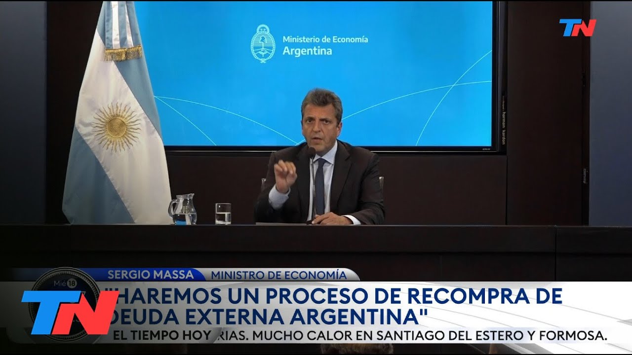 El Gobierno anunci&oacute; que recomprar&aacute; deuda externa por US$1000 millones