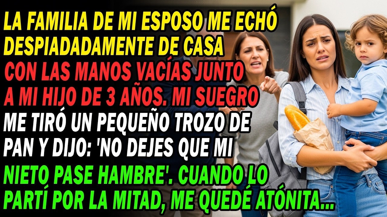 Mis Suegros Nos Echaron💔Mi Suegro Me🥖Lanzó Un PanNo Dejes Que Mi Nieto Pase Hambre😥Poco Después