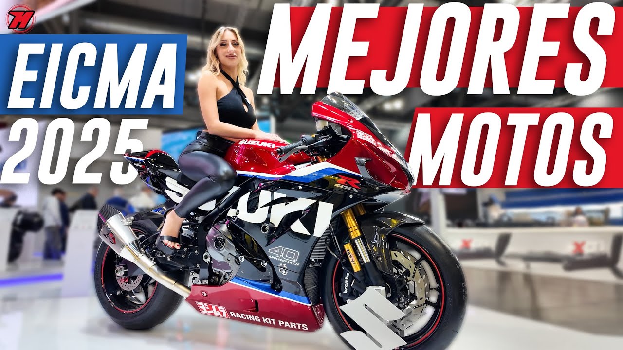 Mejores MOTOS EICMA 2025 🔝&iquest;C&oacute;mo son las motos del FUTURO? 🤔