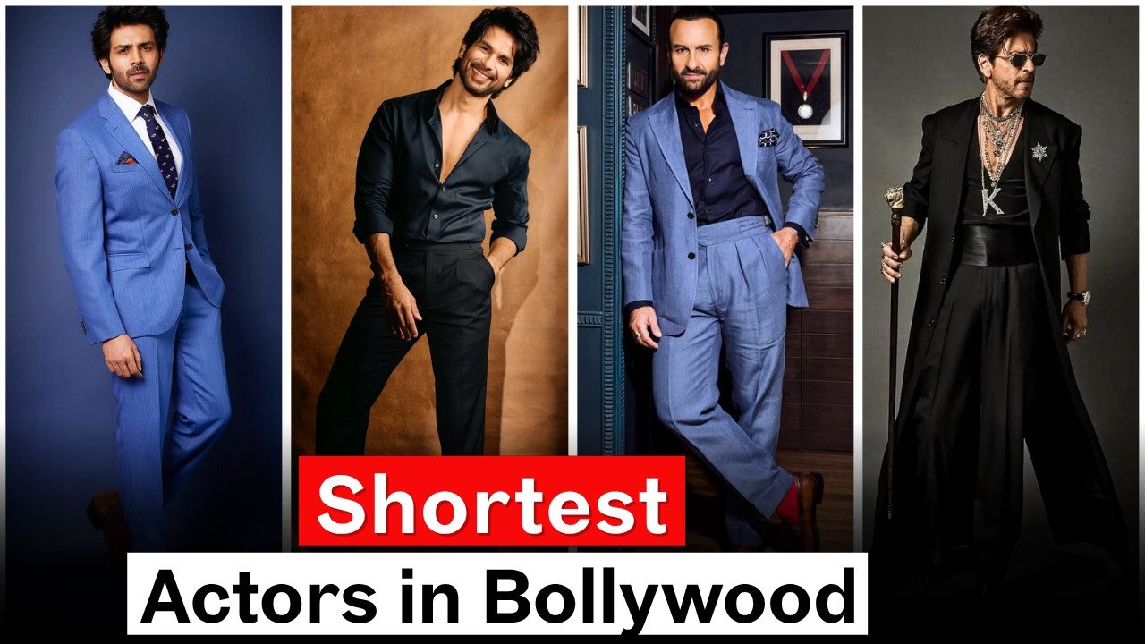 10 Shortest Actors In Bollywood and Their Actual Heights