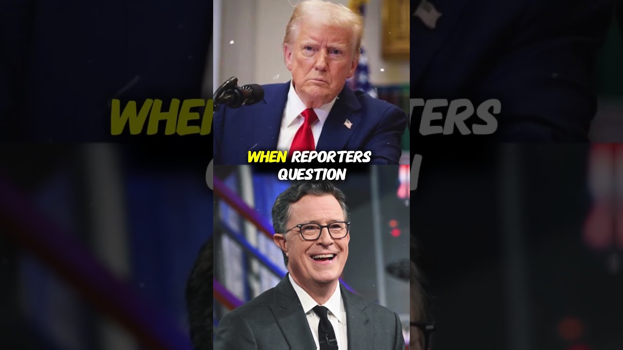 Trump Tried to INSULT Colbert &mdash; Then This Happened 😳🔥 #Shorts