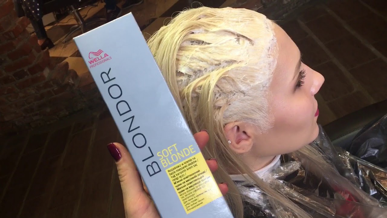 VLOG. ОКРАШИВАНИЕ БЛОНДА. КРАСКА WELLA ILLUMINA