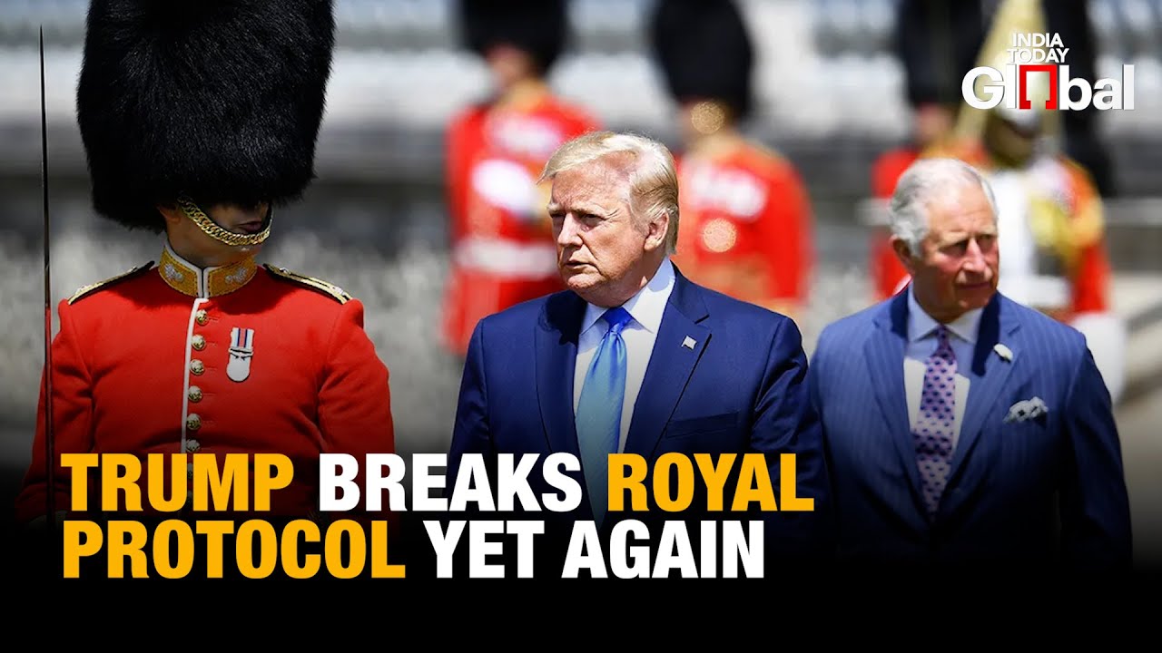 Breach or Power Move? U.S. President Trump Walks Ahead of King Charles at Historic Windsor Ceremony