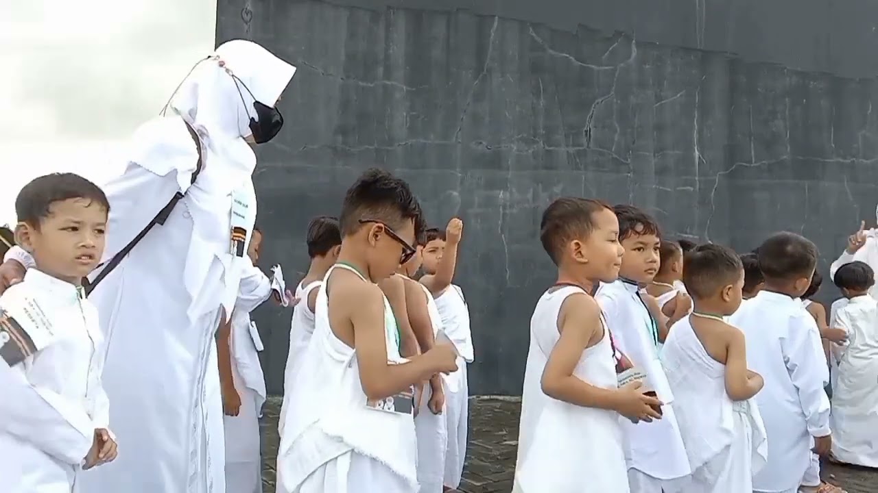 Manasik Haji TK ABA HIKMAH bersama TK ABA MERSAN dan TK ABA BAROS