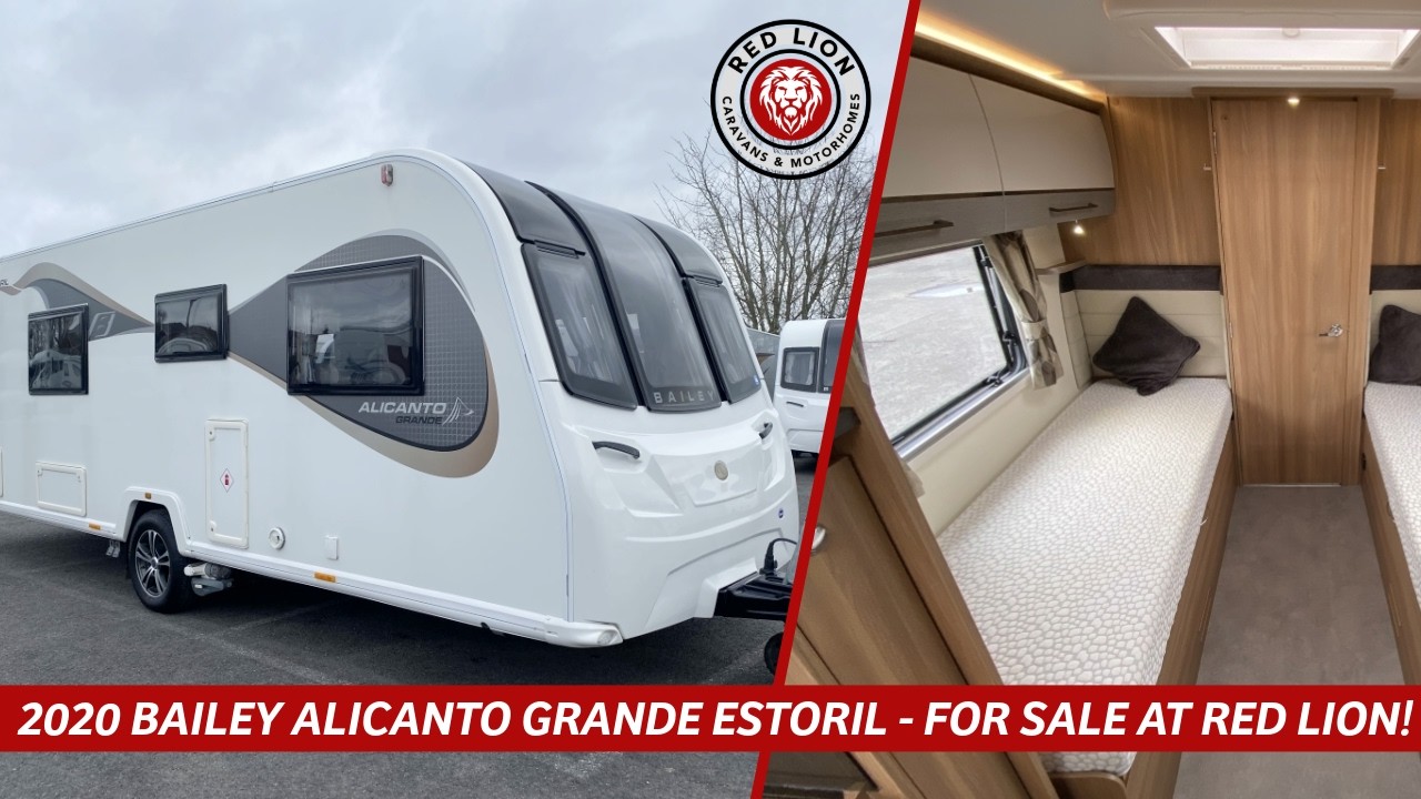 2020 BAILEY ALICANTO GRANDS ESTORIL LUXURY TOURING CARAVAN - FOR SALE AT RED LION!