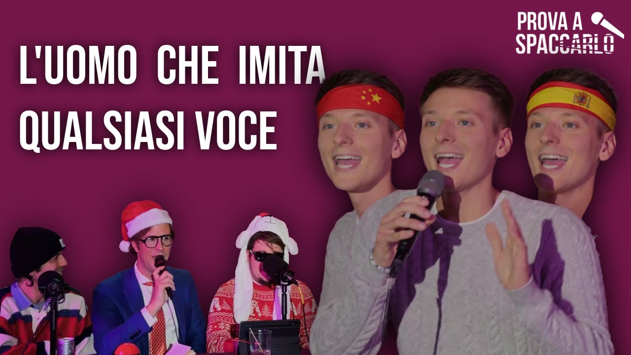 L'UOMO che imita TUTTE le lingue al mondo.
