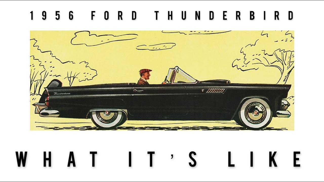 Обзор Ford Thunderbird 1956 года #какой он