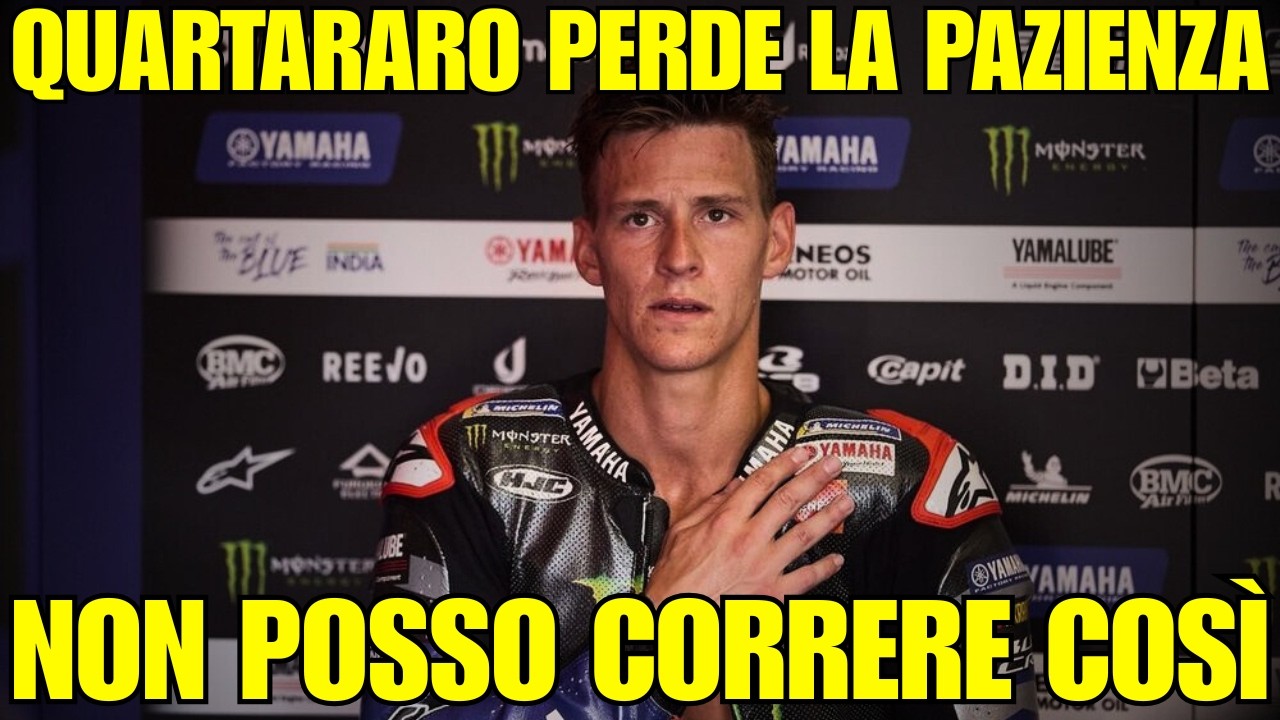 È FINITA? Il gesto di Fabio che gela il box Yamaha: 