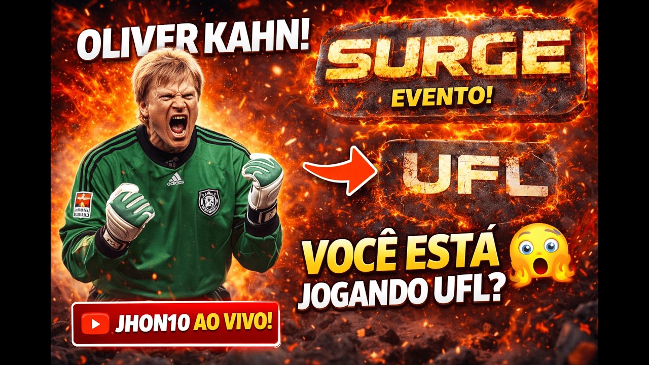 UFL #!EVENTO SURGE!  LIVE AO VIVO: DIA 19 DE MARÇO DE 2026! PS5!