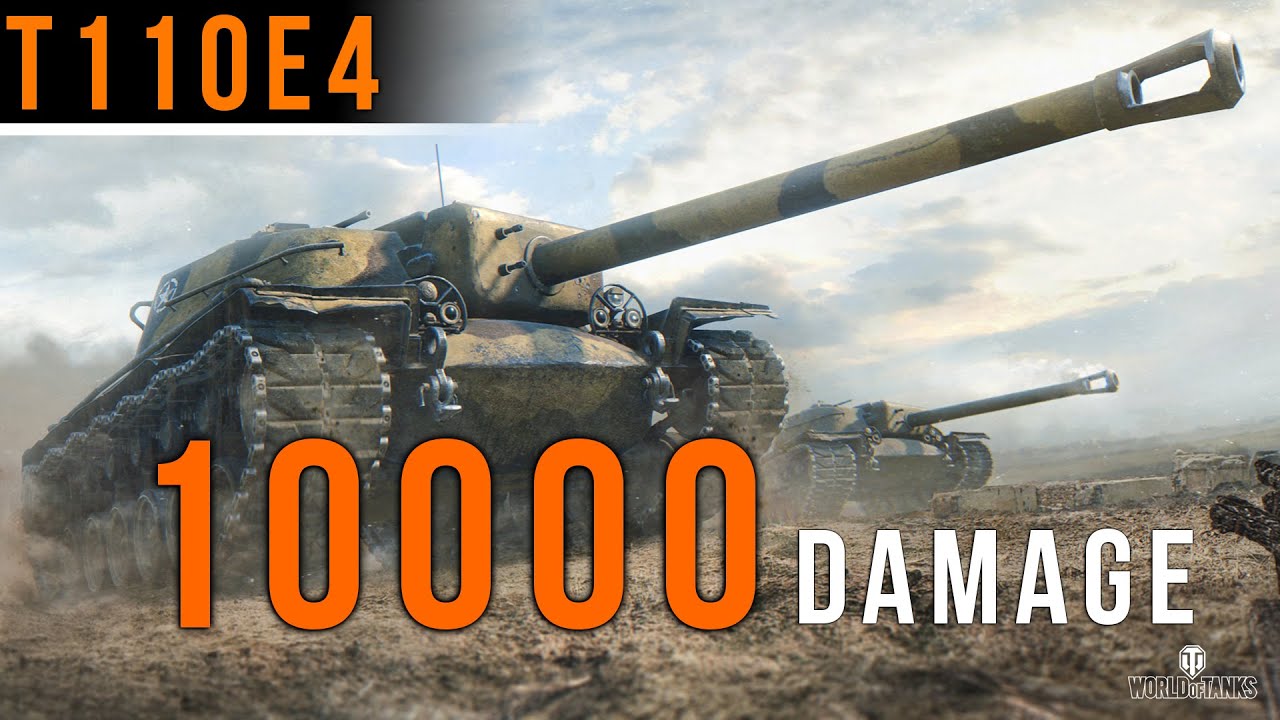 T110E4 Drops OVER 10000 DAMAGE! Absolute MONSTER! 💥🔥 [World of Tanks] [Replay]